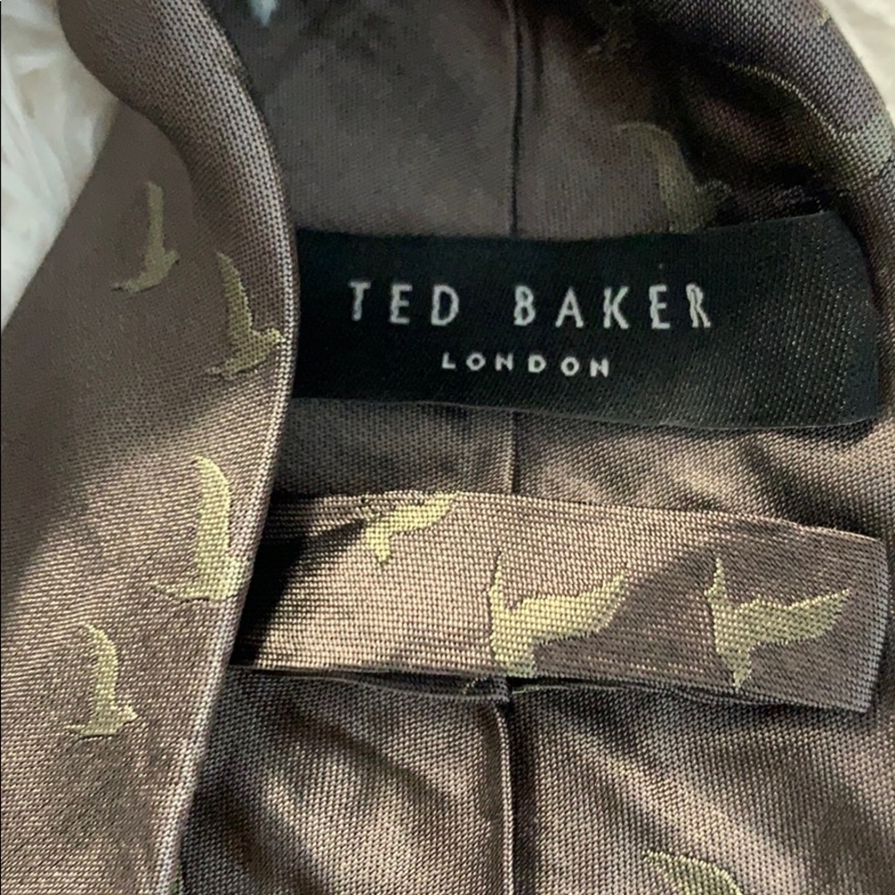 Ted Baker London Dark Grey Tie